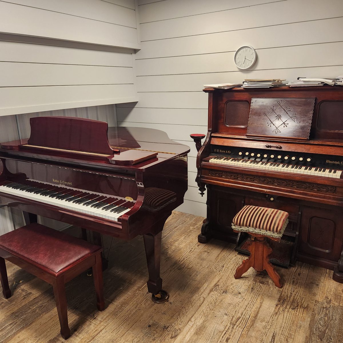 Piano room